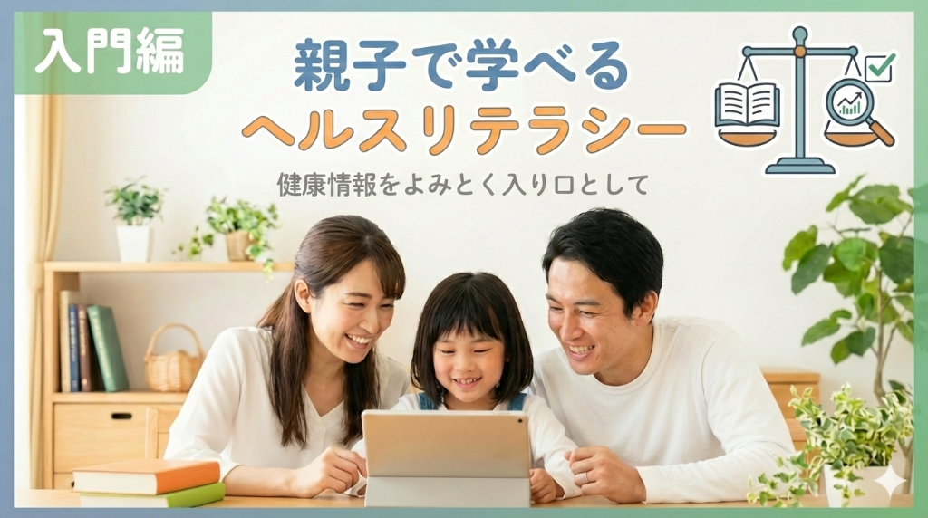 入門編：親子で学べるヘルスリテラシー